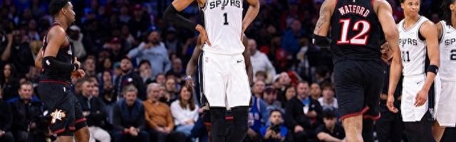 9393体育APP-正负值+41！文班亚马：我们是世界上最棒的球队|客场|圣安东尼奥马刺队|维克托·文班亚马|凯尔登-约翰逊|NBA常规赛_新浪体育_新浪新闻