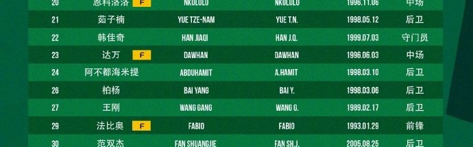 9393体育注册登录-国安中超名单：五门将在列韩佳奇改穿22号，斯帕吉奇无缘